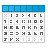 calendar bars Icon